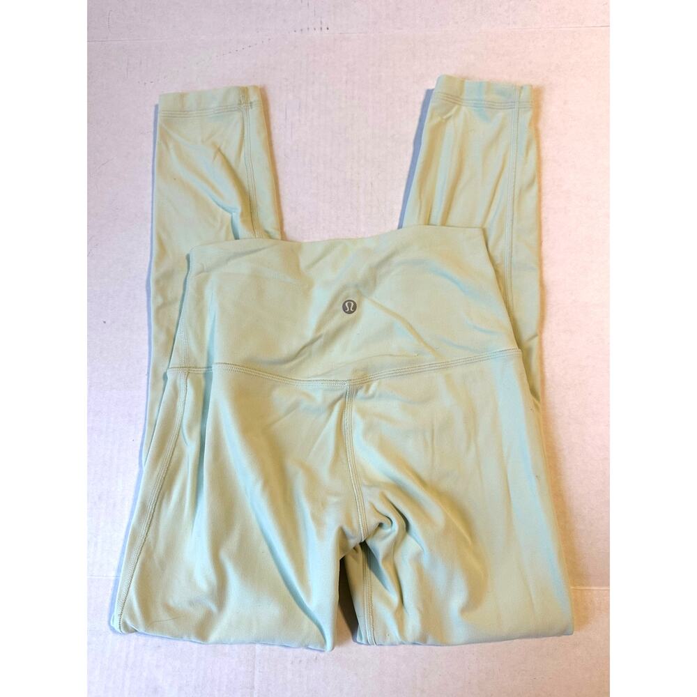 Lululemon Align High-Rise Pant 25" Sz 4 Mint - Picture 2 of 9
